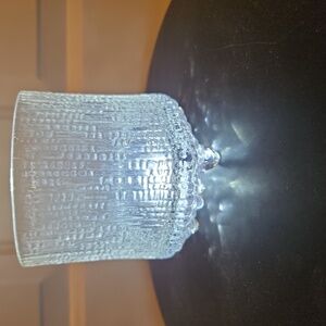 Vintage Iittala Finland Tapio Wirkkala Textured Scandinavian Design Glas…